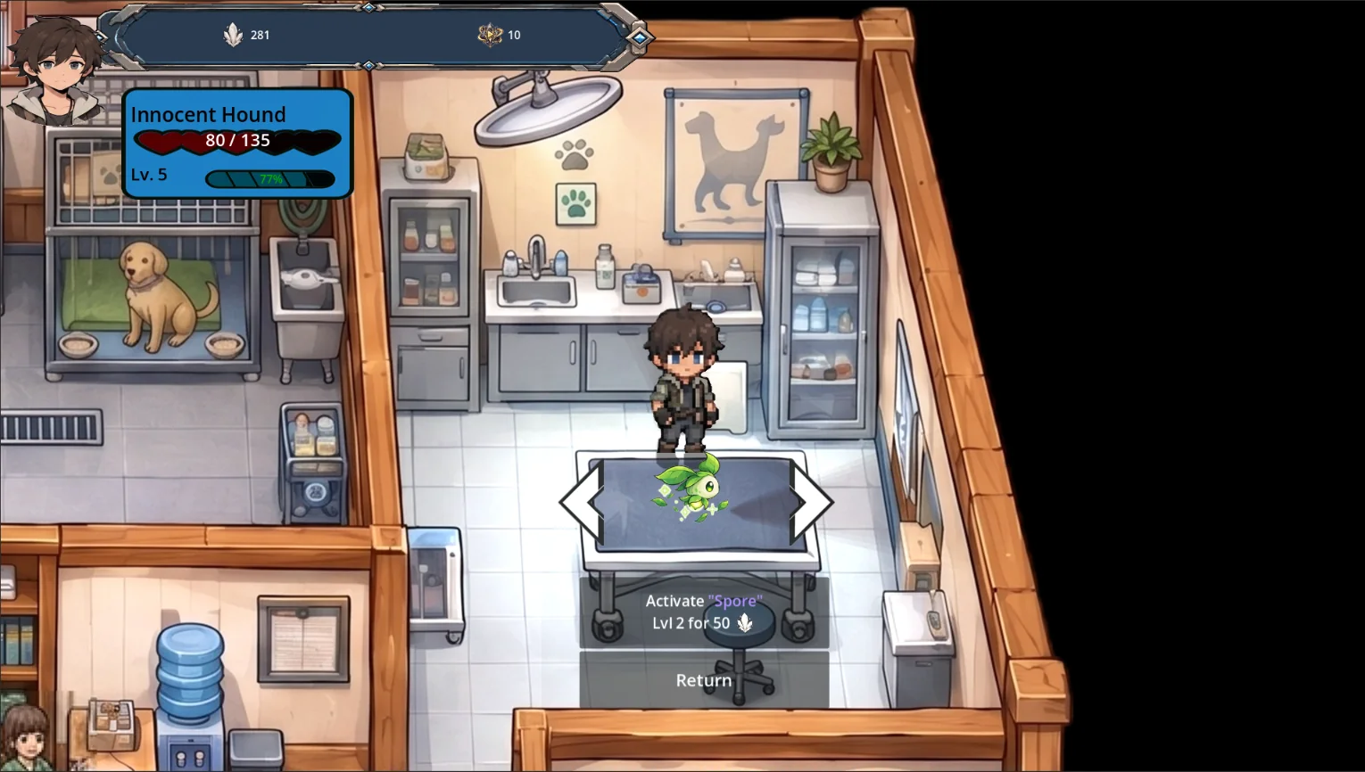Novabia pet clinic companion activation screen